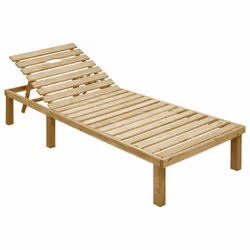 VidaXL 3065833 chaise d'extérieur Linge Siège rembourré Bois de pin