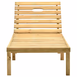 VidaXL 3065836 chaise d'extérieur Linge Siège rembourré Bois de pin Crème