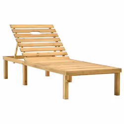 VidaXL 3065838 chaise d'extérieur Linge Siège rembourré Bois de pin Bleu