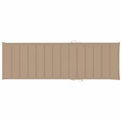 VidaXL 3065852 chaise d'extérieur Linge Siège rembourré Bois de pin Beige - Vue supplémentaire 5