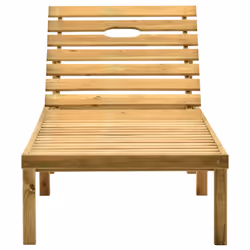VidaXL 3065870 chaise d'extérieur Linge Siège rembourré Bois de pin Rouge - Vue supplémentaire 4