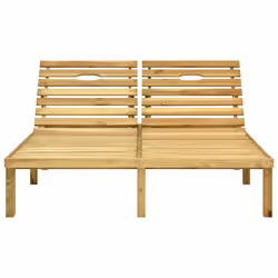 VidaXL 3065890 chaise d'extérieur Linge Siège rembourré Bois de pin Vert