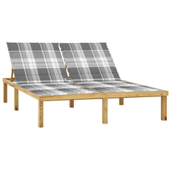 VidaXL 3065893 chaise d'extérieur Linge Siège rembourré Bois de pin