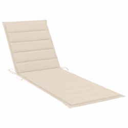 VidaXL 3065911 chaise d'extérieur Linge Siège rembourré Bois de pin Crème - Vue supplémentaire 4