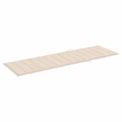 VidaXL 3065911 chaise d'extérieur Linge Siège rembourré Bois de pin Crème - Vue supplémentaire 5