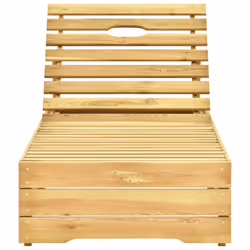 VidaXL 3065913 chaise d'extérieur Linge Siège rembourré Bois de pin Bleu