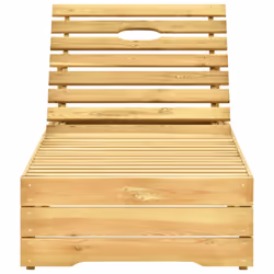 VidaXL 3065914 chaise d'extérieur Linge Siège rembourré Bois de pin Vert