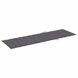 VidaXL 3065954 chaise d'extérieur Linge Siège rembourré Bois de pin Anthracite - Vue supplémentaire 7
