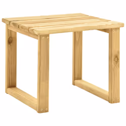 VidaXL 3065968 chaise d'extérieur Linge Siège rembourré Bois de pin - Vue supplémentaire 4