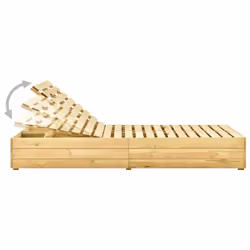 VidaXL 3065974 chaise d'extérieur Linge Siège rembourré Bois de pin Vert