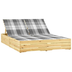 VidaXL 3065983 chaise d'extérieur Linge Siège rembourré Bois de pin