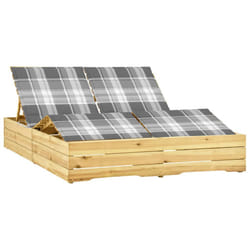 VidaXL 3065998 chaise d'extérieur Linge Siège rembourré Bois de pin