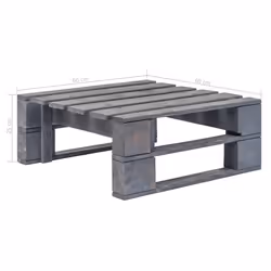VidaXL 3066412 banc de jardin Bois - Vue supplémentaire 7