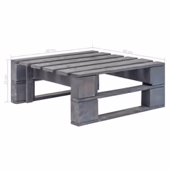VidaXL 3066423 banc de jardin Bois - Vue supplémentaire 7