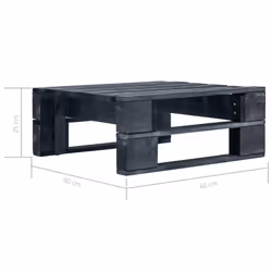 VidaXL 3066436 banc de jardin Bois - Vue supplémentaire 7