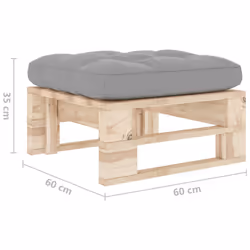 VidaXL 3066459 banc de jardin Bois - Vue supplémentaire 5