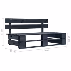 VidaXL 3066511 banc de jardin Bois - Vue supplémentaire 6