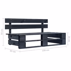 VidaXL 3066514 banc de jardin Bois - Vue supplémentaire 6