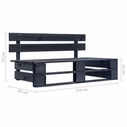 VidaXL 3066526 banc de jardin Bois - Vue supplémentaire 6