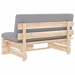 VidaXL 3066531 banc de jardin Bois - Vue supplémentaire 5