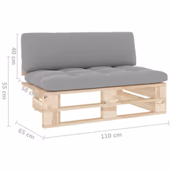 VidaXL 3066531 banc de jardin Bois - Vue supplémentaire 6