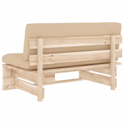 VidaXL 3066532 banc de jardin Bois - Vue supplémentaire 5