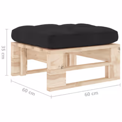 VidaXL 3066536 banc de jardin Bois - Vue supplémentaire 5