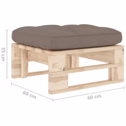 VidaXL 3066537 banc de jardin Bois - Vue supplémentaire 5