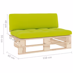 VidaXL 3066539 banc de jardin Bois - Vue supplémentaire 6