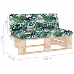 VidaXL 3066540 banc de jardin Bois - Vue supplémentaire 6