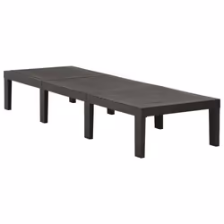 VidaXL 315827 chaise d'extérieur Linge Siège rembourré Plastique Anthracite