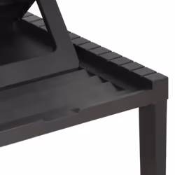 VidaXL 315829 chaise d'extérieur Linge Siège rembourré Plastique Anthracite - Vue supplémentaire 7