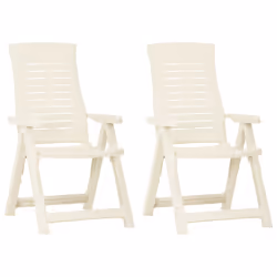 VidaXL 315830, Terrace, Plastique, Blanc, 50 cm, 45 cm, 65 cm