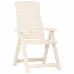 VidaXL 315830 chaise d'extérieur Terrace Plastique Blanc