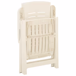 VidaXL 315830 chaise d'extérieur Terrace Plastique Blanc - Vue supplémentaire 6