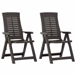 VidaXL 315831, Terrace, Plastique, Anthracite, 50 cm, 45 cm, 65 cm