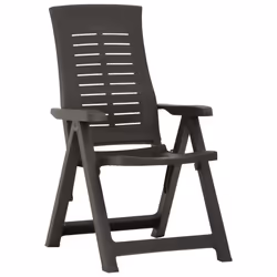 VidaXL 315831 chaise d'extérieur Terrace Plastique Anthracite