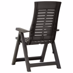 VidaXL 315831 chaise d'extérieur Terrace Plastique Anthracite