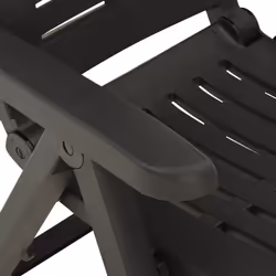 VidaXL 315831 chaise d'extérieur Terrace Plastique Anthracite - Vue supplémentaire 8