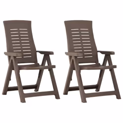 VidaXL 315832, Terrace, Plastique, Moka, 50 cm, 45 cm, 65 cm