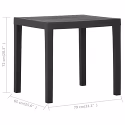 VidaXL 315843 table de jardin - Vue supplémentaire 5
