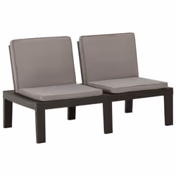 VidaXL 315849, Gris, Plastique, Adultes et enfants, 1300 mm, 650 mm, 700 mm