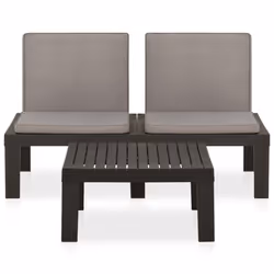 VidaXL 315853 ensemble de meubles de jardin