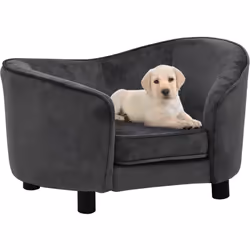 Ce canapé pour chien est sûr de gagner le cœur de votre animal de compagnie ! Votre ami à fourrure sera fier d’avoir son prop ...