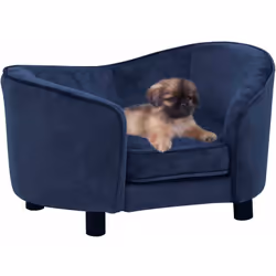 Ce canapé pour chien est sûr de gagner le cœur de votre animal de compagnie ! Votre ami à fourrure sera fier d’avoir son prop ...