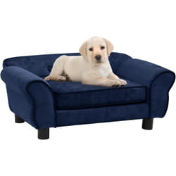 Kears pour canapé de chien 72x45x30 cm en peluche douce diverses couleurs couleur : Bleu