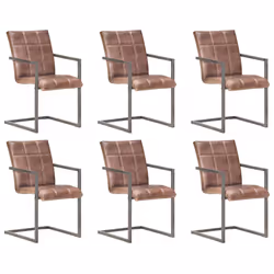 VidaXL 3067131, Cuir véritable, Fer, 510 mm, 560 mm, 910 mm, 45 cm, 46,5 cm
