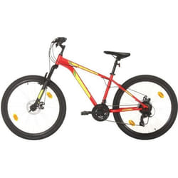 vidaXL Vélo de montagne 21 vitesses Roues de 27,5 pouces 38 cm Rouge - TU