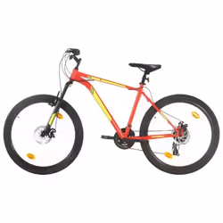 vidaXL Vélo de montagne 21 vitesses Roues de 27,5 pouces 42 cm Rouge - TU
