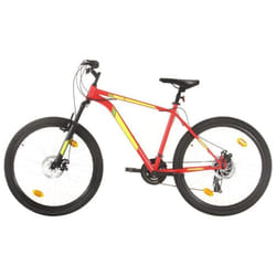 vidaXL Vélo de montagne 21 vitesses Roues de 27,5 pouces 42 cm Rouge - TU